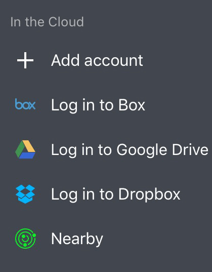 SCARICA CARTELLA DROPBOX SU IPAD